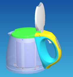 小家电CAD设计交流 热水壶产品图制作经验分享