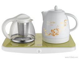 荣事达TCE1023智能无级调温陶瓷套装电水壶 价格、厂家与图片全解析